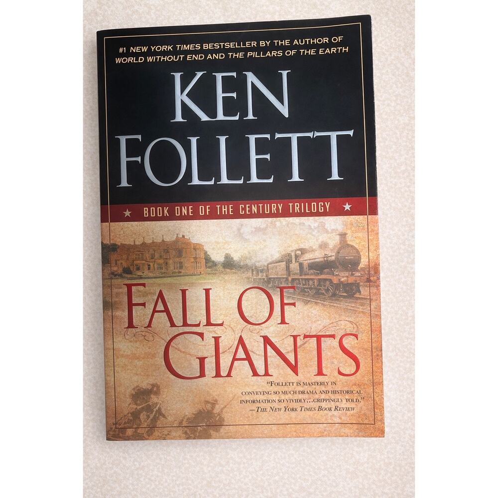 Book: Fall of Giants, Ken Follett, Paperback, The Century Trilogy